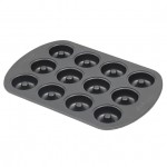 Baker’s Secret Essentials 12-Cavity Non-Stick Steel Mini Donut Pan 